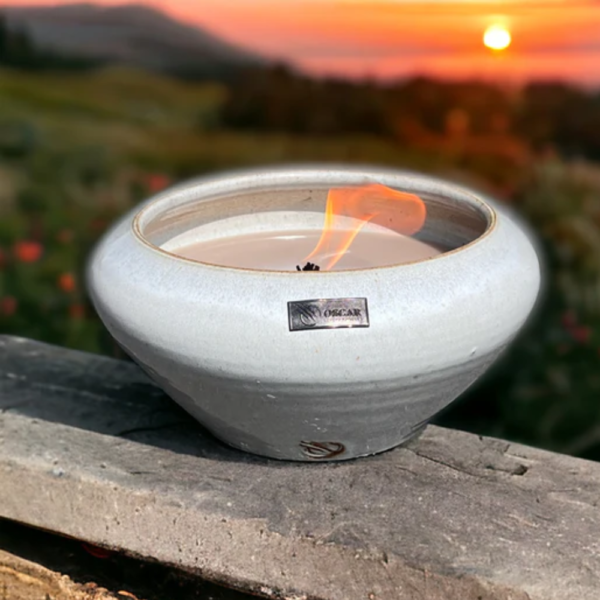 Candle Dusty White