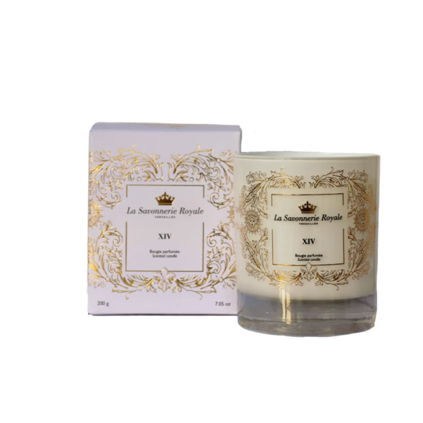 Candle with sublimation design XIV
