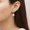 Muguet Earrings Clear crystal, vermeil - Image 2