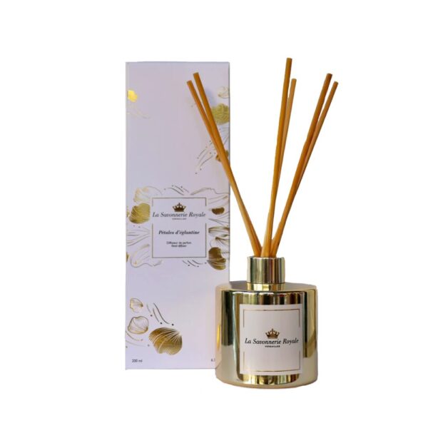 Pétales d’églanitne Reed Diffuser