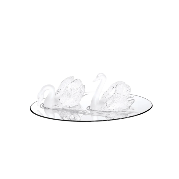 Swan mirror Clear crystal