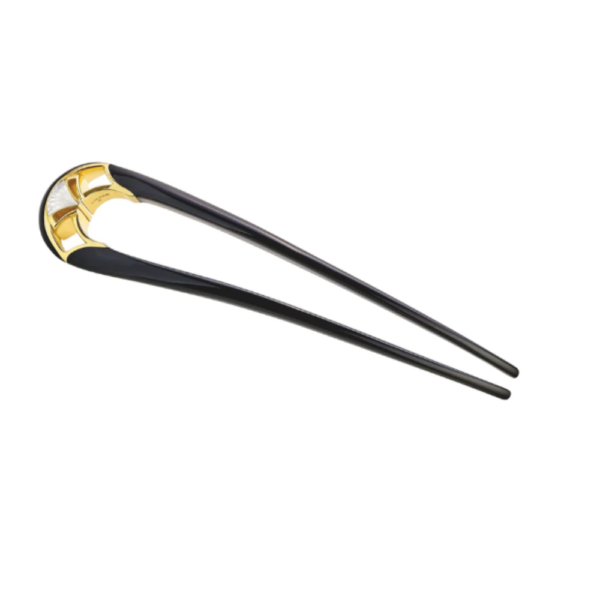 Larcade Hair Jewellery Clear crystal, 18k gold plated