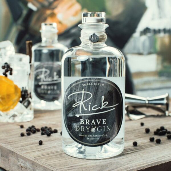 Rick BRAVE Dry Gin 500ml 47%
