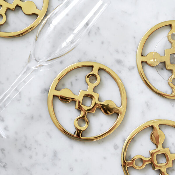 Coasters - Anima Gemella, Brass