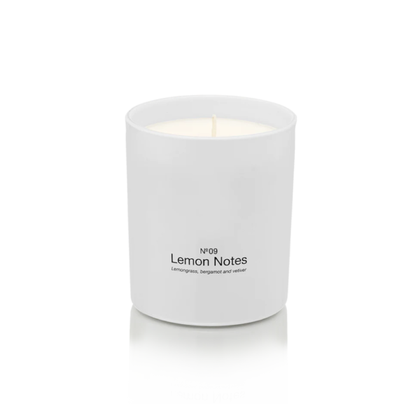Scented Candle Lemon Notes