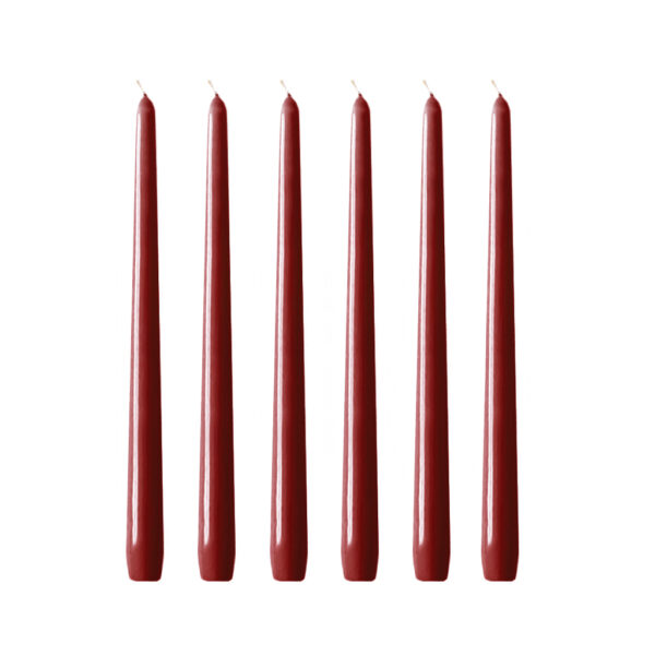 Mansion Candles - Dark Red Gloss