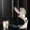 Golden Eagle sculpture Clear crystal - Image 2