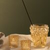 Bacchantes small vase Gold luster crystal - Image 3