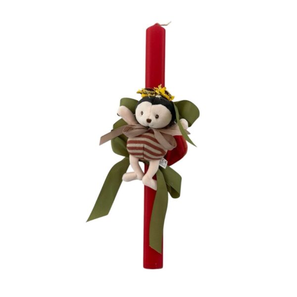 Eastercandle With Bee Or Ladybag