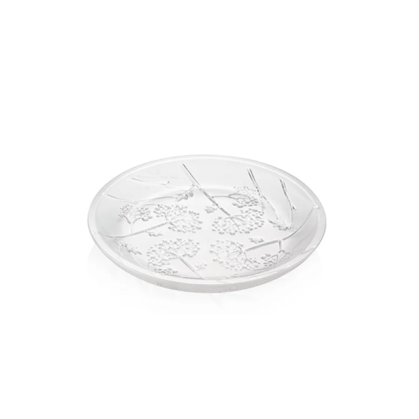 Ombelles small bowl, flat Clear crystal