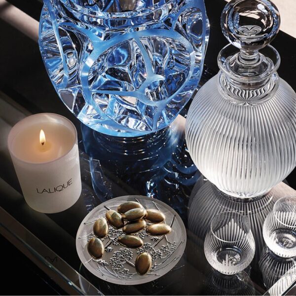 Ombelles small bowl, flat Clear crystal