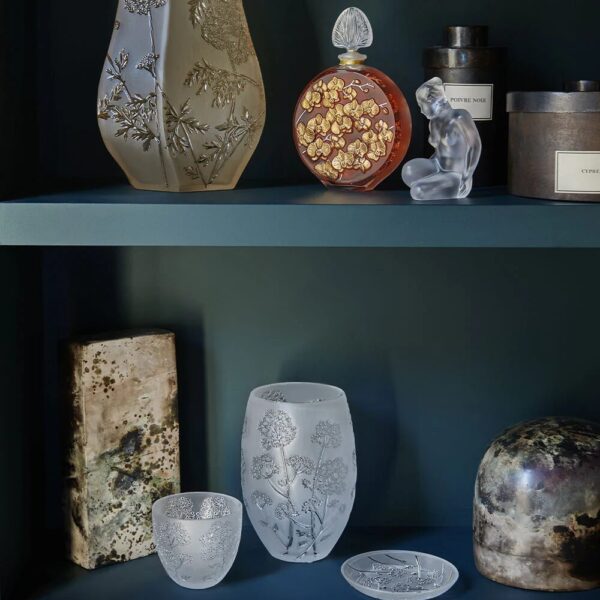 Ombelles small bowl, flat Clear crystal