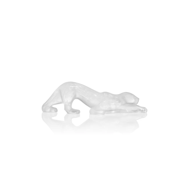 Zeila Panther small sculpture Clear crystal